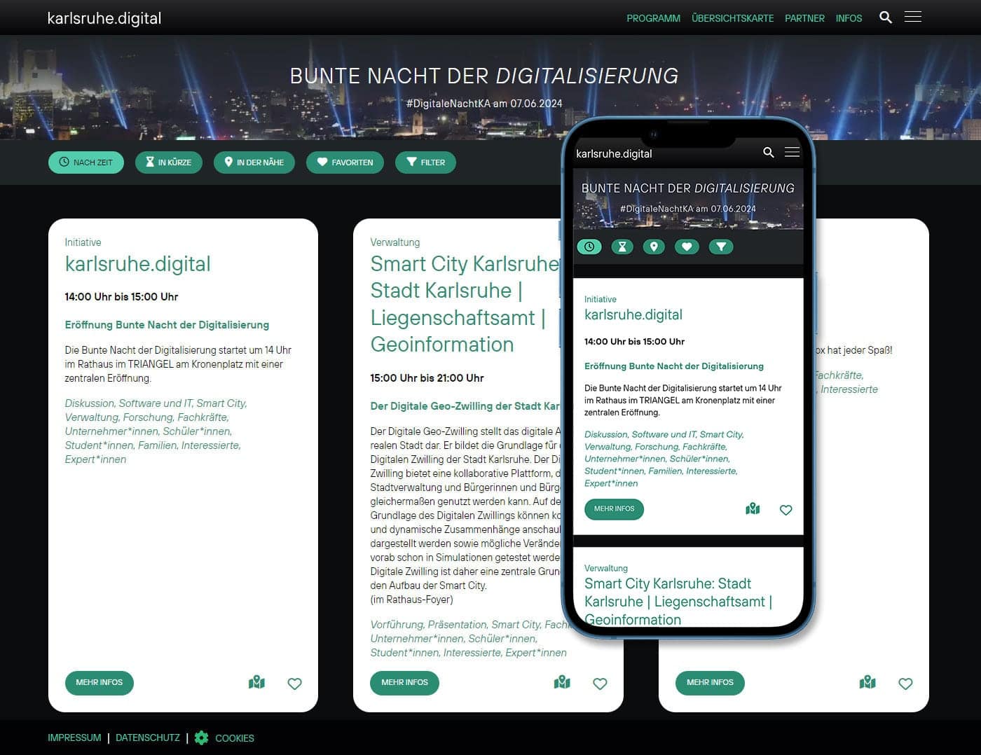 Bunte Nacht der Digitalisierung