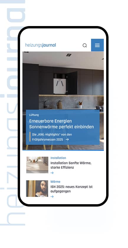 Smartphone mit Webseite, Kunststoff und Glas, weiß und schwarz