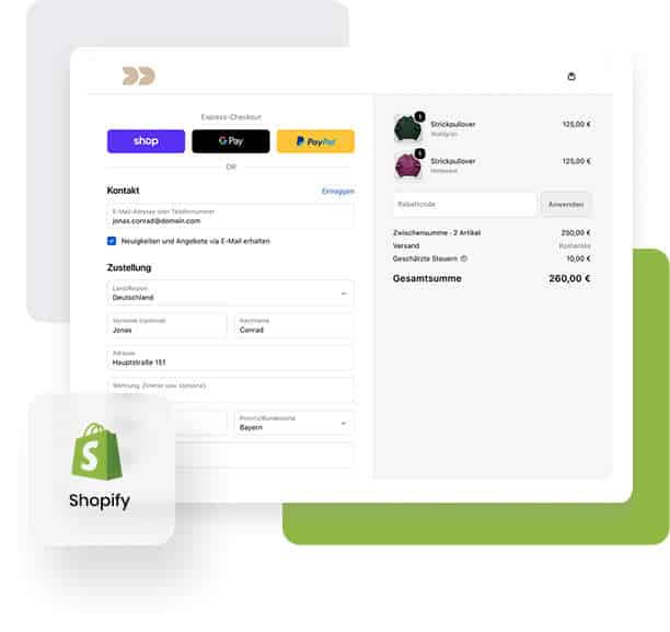 Shop mit Shopify