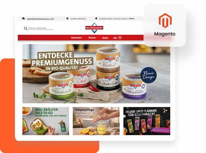 Shop mit Magento